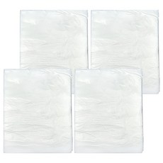 월드크린 분리수거 배접 비닐봉투 백색, 40L, 400개
