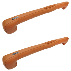 엠노블 차량용 3D 틈새쿠션 고급형, 브라운, 2개