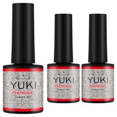 유키 프리미엄 컬러 젤, 267호 블랙홀다이아, 10g, 3개