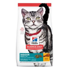 Hill's 希爾思 SCIENCE DIET 室內成貓 特調食譜 乾飼料, 1袋, 15.5lb, 雞肉