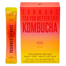 선망 콤부차 복숭아맛, 5g, 10개입, 1개
