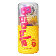 TENGA Bobble 跳動杯, 魔力珠 透明色 + 紫色 + 黃色, 1個