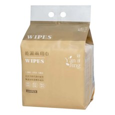 Yan Jing 妍淨 乾濕巾 400張, 1件, 白色