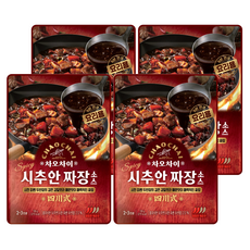 차오차이 시추안 짜장소스, 165g, 4개