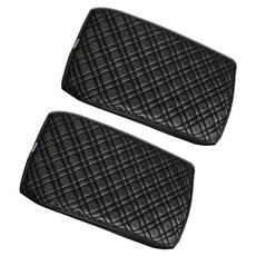 CAIMAN 트래버스 차량용 팔걸이 쿠션, 블랙, 2개