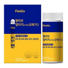 Feeliv Omega-3魚油膠囊, 30顆, 1罐