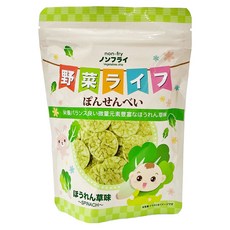 WEPOP 寶寶食堂 仙貝 8個月以上, 菠菜, 19g, 1包