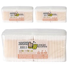 가성비으뜸 절약형 멀티 멸균 종이 면봉, 18개, 100개입