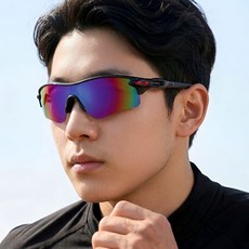 비바이원 라이딩 스포츠 선글라스, 블랙혼합, 1개