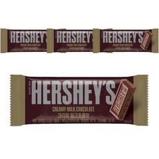 HERSHEY'S 好時 絲滑牛奶巧克力, 4條, 40g