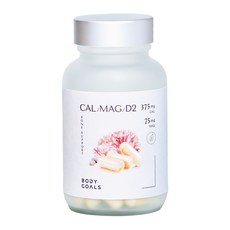 BODY GOALS 純淨海藻鈣鎂+D, 1個, 60顆