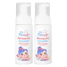 i'm pinky 孩童用私密清潔慕斯, 150ml, 2瓶