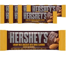 HERSHEY'S 好時 杏仁夾餡牛奶巧克力, 40g, 8條