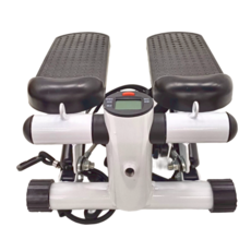 極靜居家運動腳踏機, 低音無噪設計, LED螢幕顯示, 防滑踏板, 36 x 22 x 40.5cm, 白色