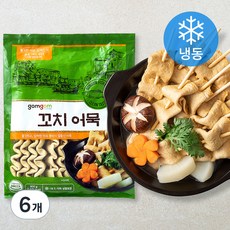 곰곰 꼬치 어묵 (냉동), 800g, 6개