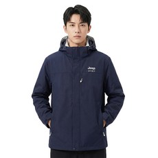 지프스피릿 남녀공용 심플로고 후드 바람막이자켓