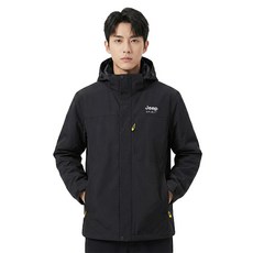 지프스피릿 남녀공용 심플로고 후드 바람막이자켓