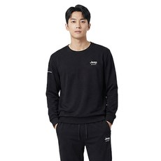 Jeep Spirit 男女通用刷毛大學T + 束口褲套裝