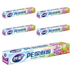 妙潔 PE保鮮膜, 60m, 5盒