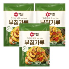 CJ BEKSUL 白雪 僅用5種原料製成的煎餅粉, 1kg, 3個