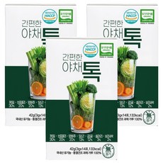 산마을 간편한 야채톡 14p, 42g, 3개