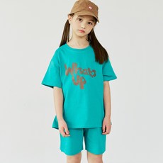 vavkids 兒童透氣What's up上下服套裝