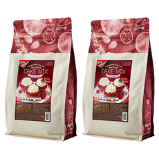 Bread Garden 柔軟紅絲絨瑪芬預拌粉, 1kg, 2個