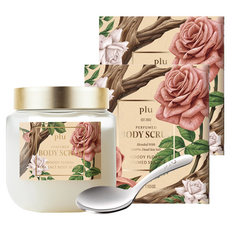 plu 香氛海鹽身體磨砂膏 木質花語, 2個, 500g