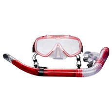 비앤드 스노쿨링 세트 BN-507, 레드