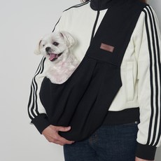 Super Pet. 環保單肩寵物袋, 黑色