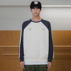 앨빈클로 남녀공용 1990 래글런 오버핏 맨투맨 MAR805