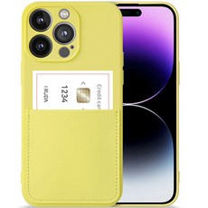 루다 파스텔 실리콘 카드포켓 케이스