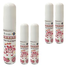 oh care 歐克威爾 Poli波力 兒童護齒噴霧 草莓, 15ml, 5瓶