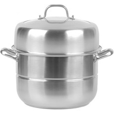 HOMEPOWE 電磁爐蒸鍋兩用湯鍋, 32cm, 單一顏色, 1個