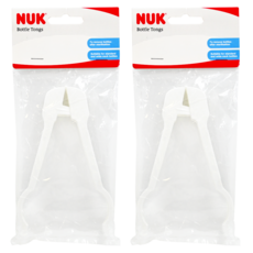 NUK 奶瓶夾，適用於標準奶瓶, 2個, 白色