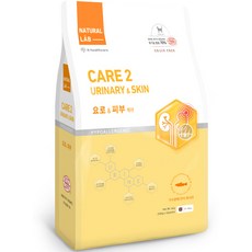 네츄럴랩 케어 캣 유기농 기능성 사료, 유리너리+피부/피모, 6kg, 1개