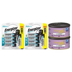 AMP Energy Max Plus AA電池 5入 + California Scents 薰衣草芳香劑, 2套