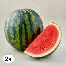 달고 시원한 수박, 4kg 미만, 2개