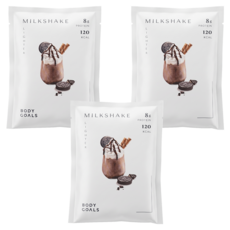 BODY GOALS 白奶昔 巧酥可可, 30g, 3包