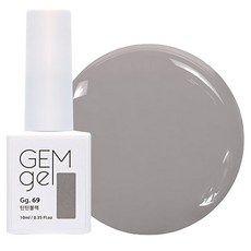 아이빛 네일아트 젬젤 컬러 젤네일, 69틴틴블랙, 10ml, 1개