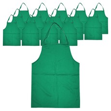 Geumkkaebi 顧客用迷你頸掛式圍裙, 綠色, 15個