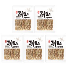 해야미 조미마른쥐치포 참쥐포 대, 120g, 5개