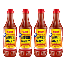 움트리 골뱅이무침소스, 1kg, 4개