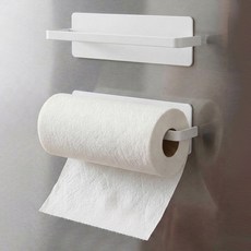 달콤상점 강력 자석 냉장고 키친타올걸이, 화이트, 2개