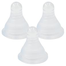 Simba 小獅王辛巴 超柔防脹氣標準十字奶嘴, 12個月以上, 3個