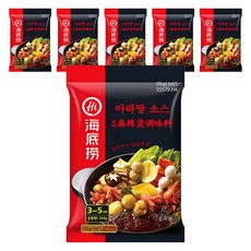 하이디라오 마라탕 소스, 220g, 6개