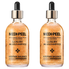 메디필 럭셔리 24k 골드 앰플, 100ml, 2개