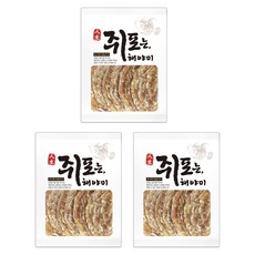 해야미 조미마른쥐치포 참쥐포 대, 120g, 3개