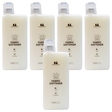 BUSYANGEL 超高濃縮嬰兒衣物柔軟精，含植物萃取物，帶有棉花香, 1L, 5瓶