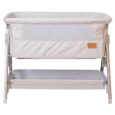 Mang Mang 小鹿蔓蔓 Face2Face 床邊嬰兒床,93 x 56 x 70-82cm,清透,方便照顧寶寶, 1個